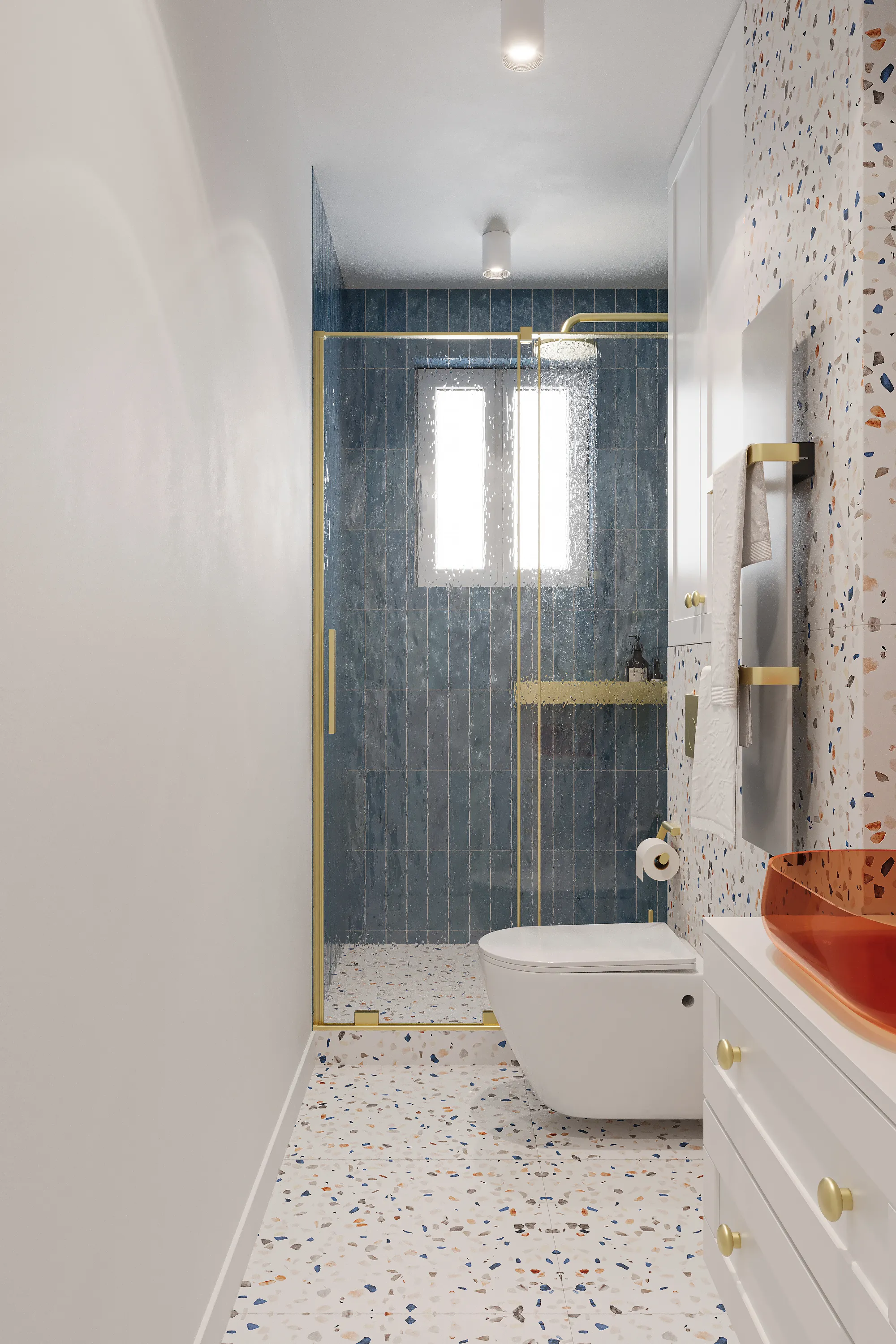 Booked in Cobalt & Terracotta — Bucharest
