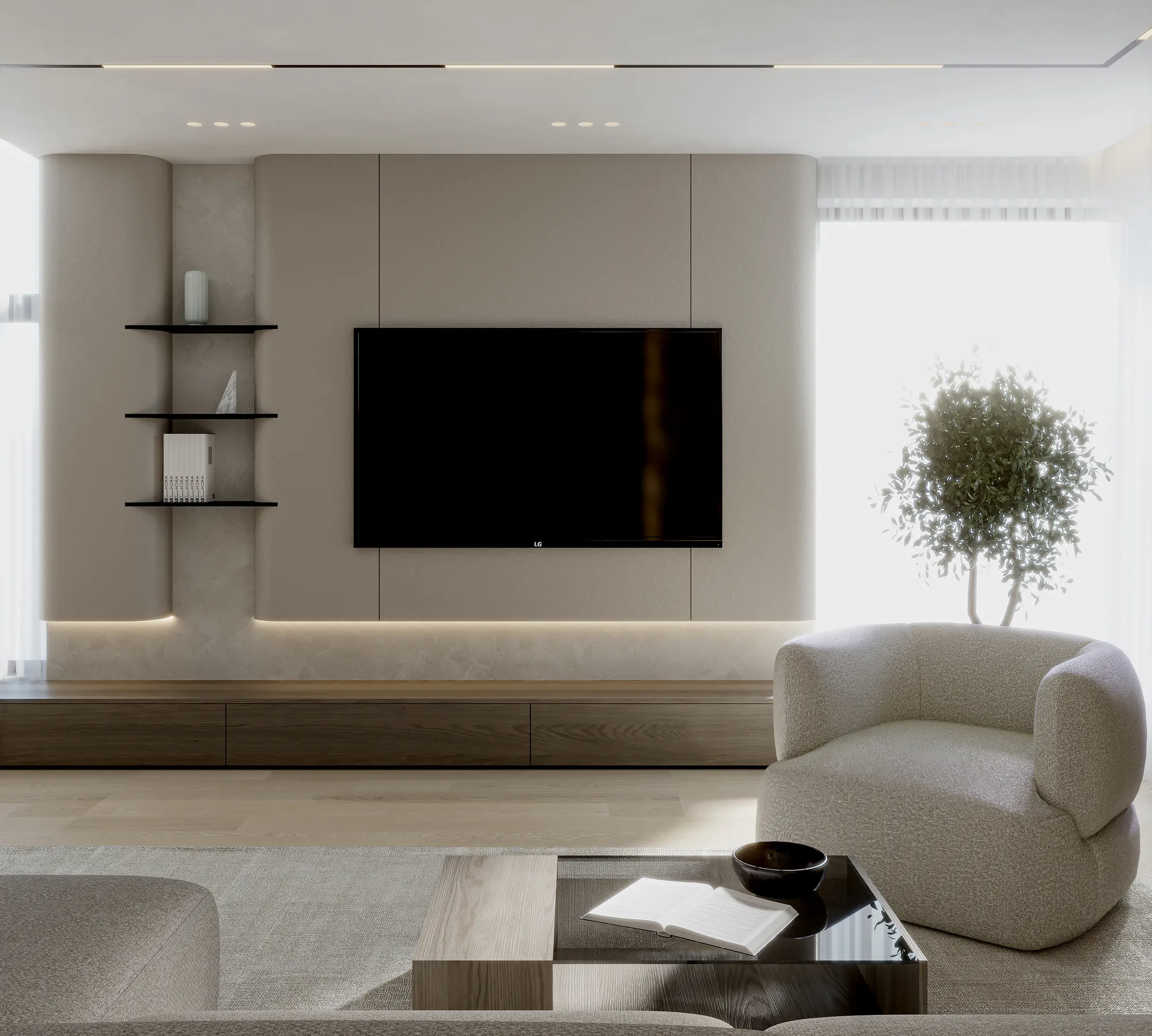 Whispering Neutrals House — Bucharest