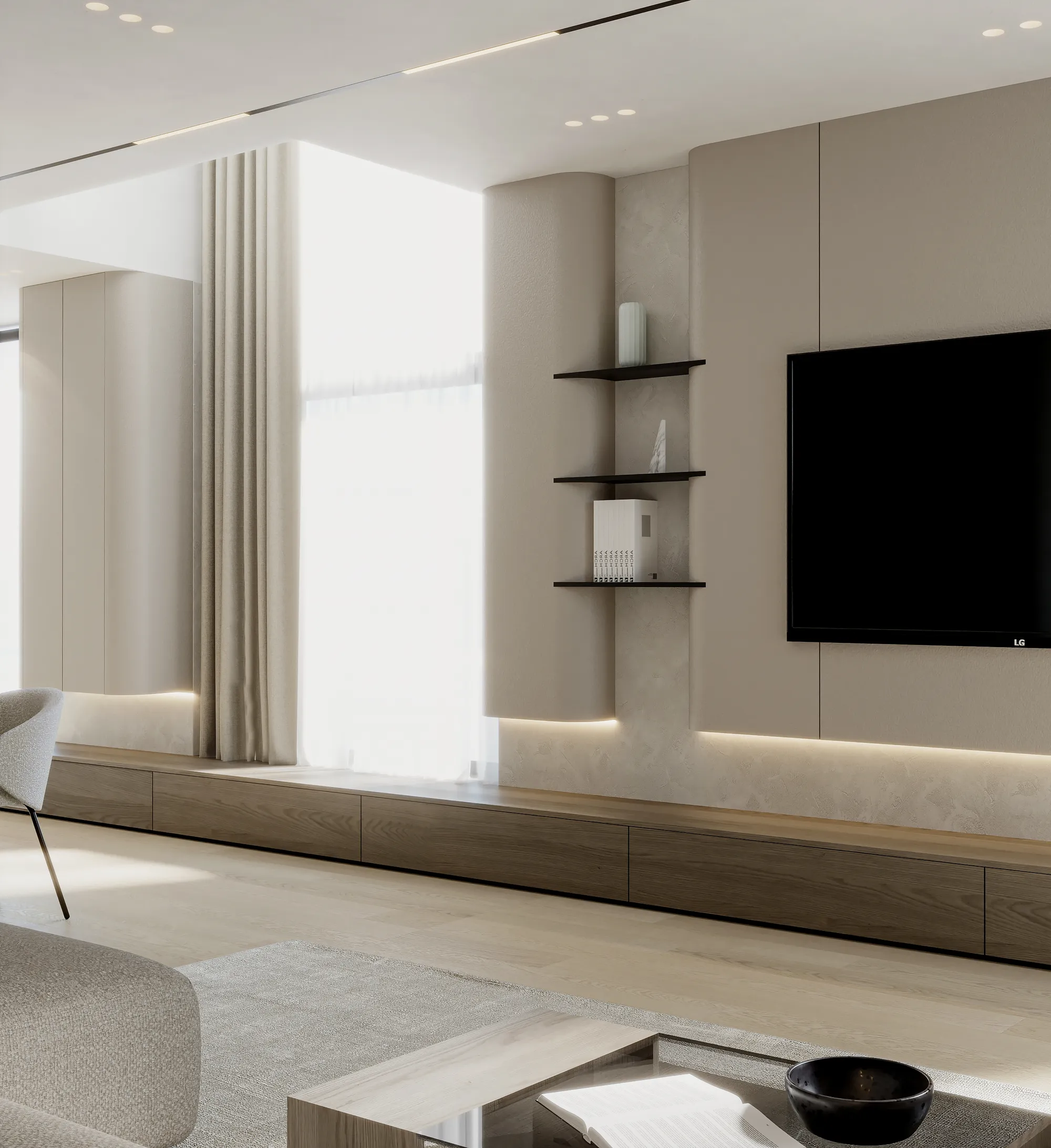 Whispering Neutrals House — Bucharest